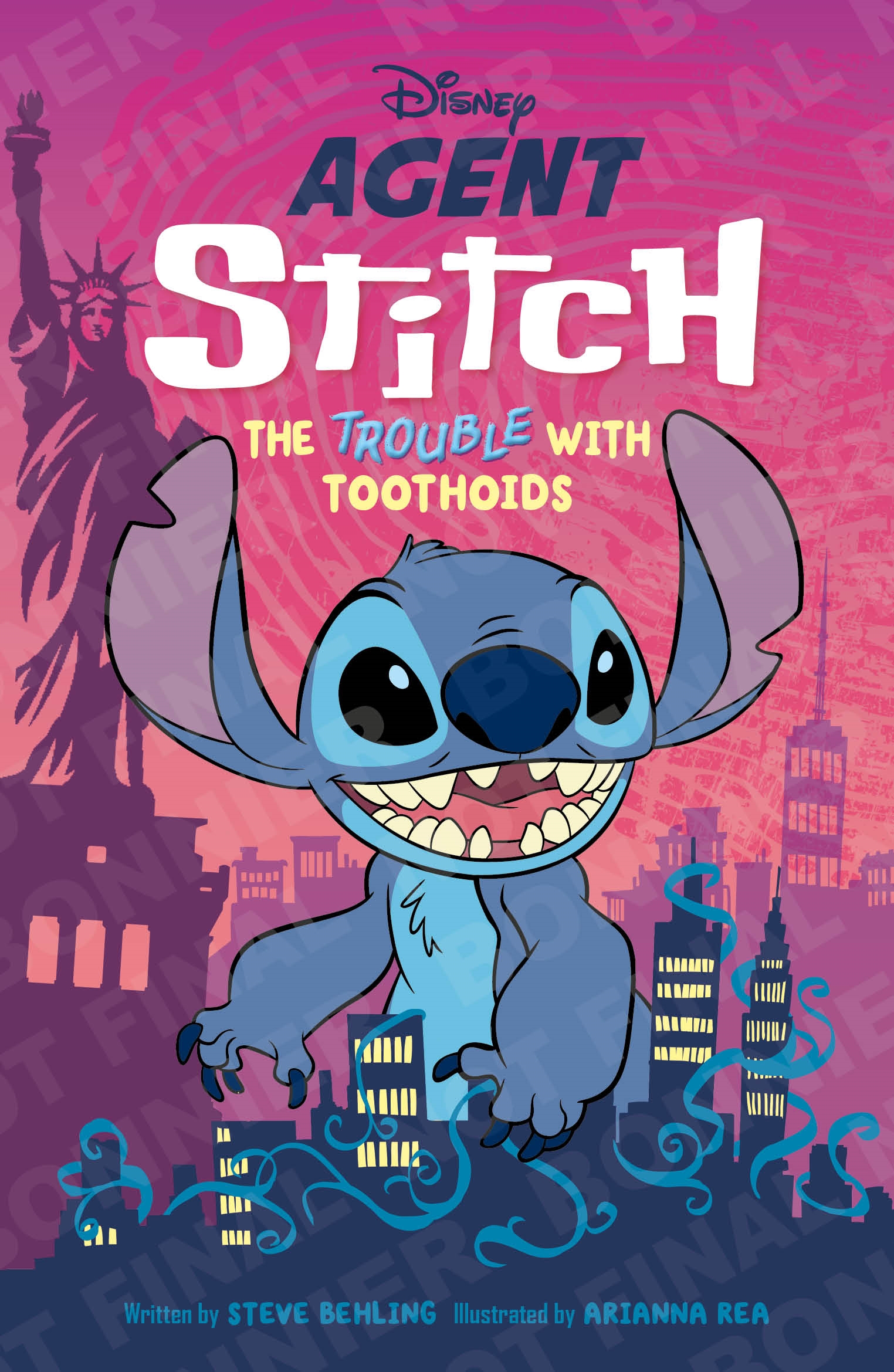 Book cover of Agent Stitch: The Trouble with Toothoids