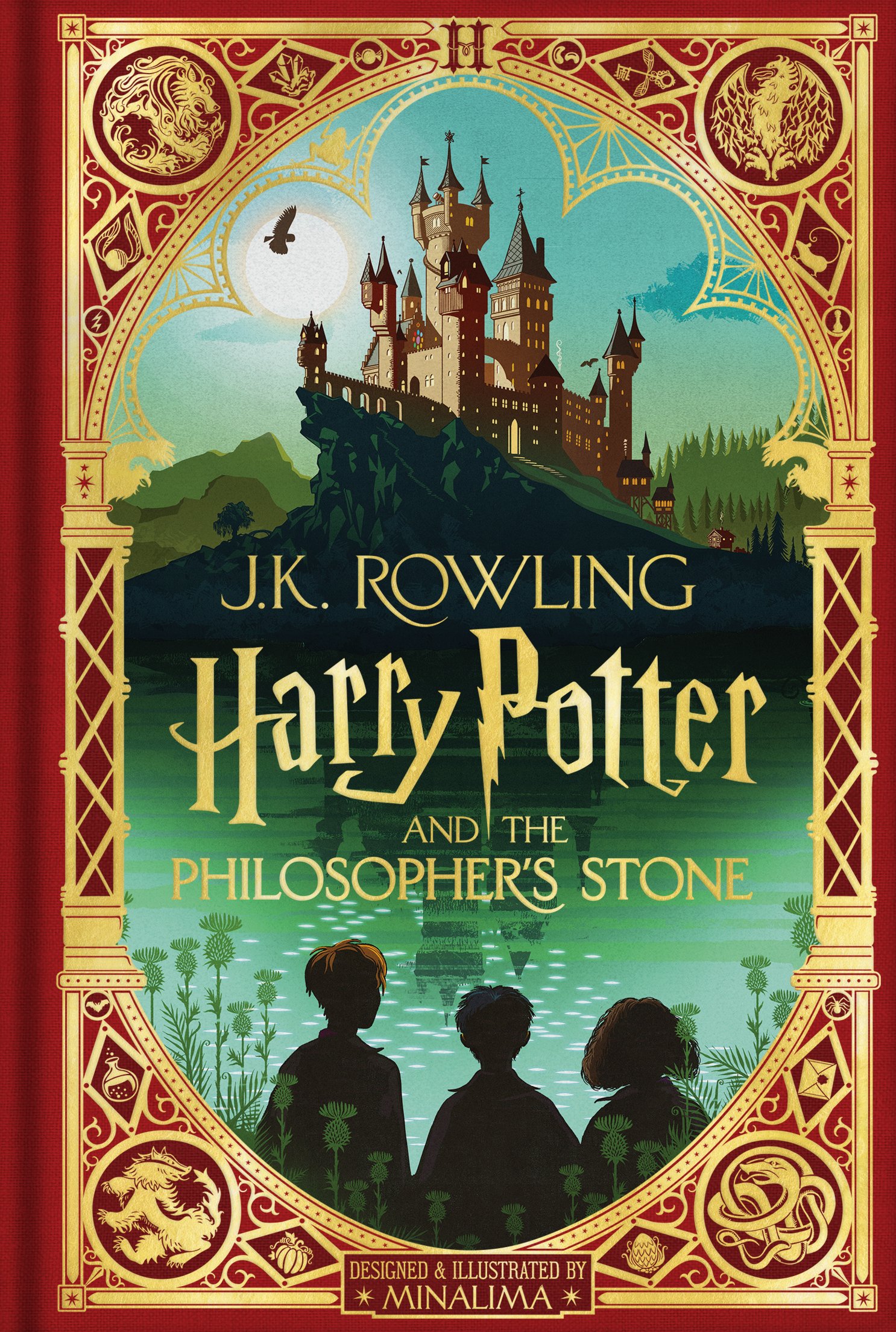 Harry Potter and the Philosopher's Stone by J. K. Rowling (MinaLima edition) Harry Potter and the Philosopher's Stone by J. K. Rowling (MinaLima edition)