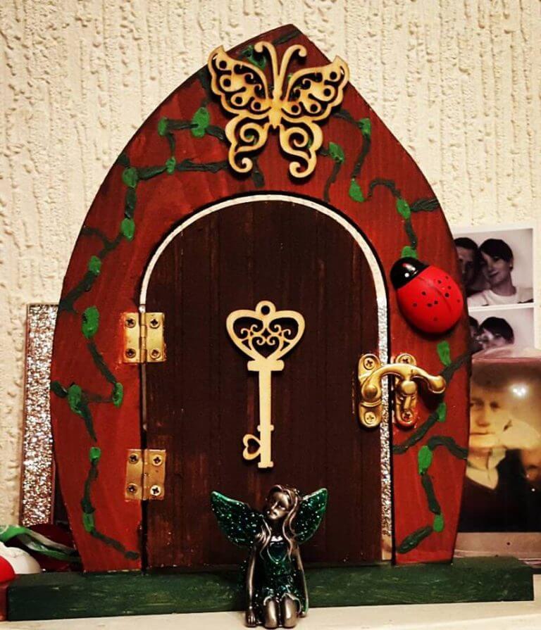 magic ladybird fairy door