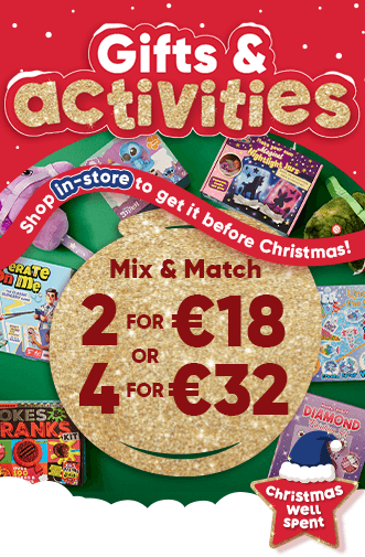 2 for &euro;18 Gifts & Activities