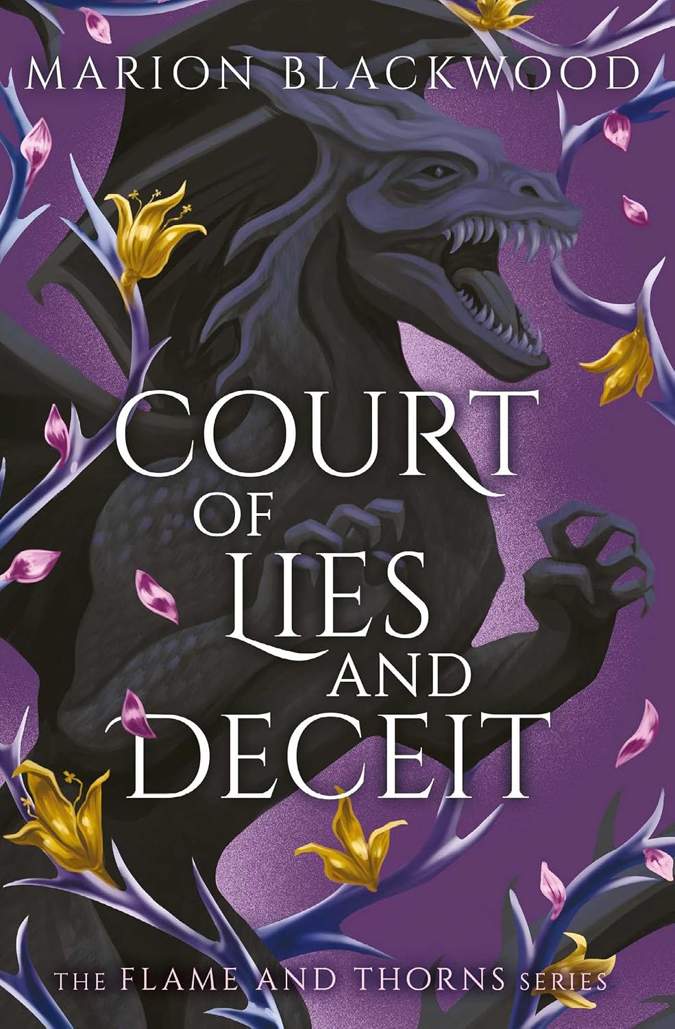 Court of Lies and Deceit by Marion Blackwood. Book cover of Court of Lies and Deceit by Marion Blackwood.