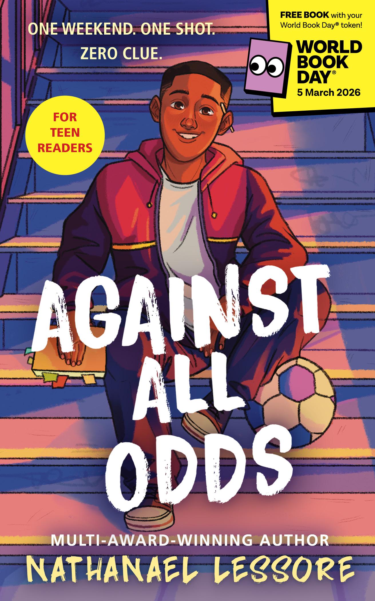 Against All Odds book cover for World Book Day 2026