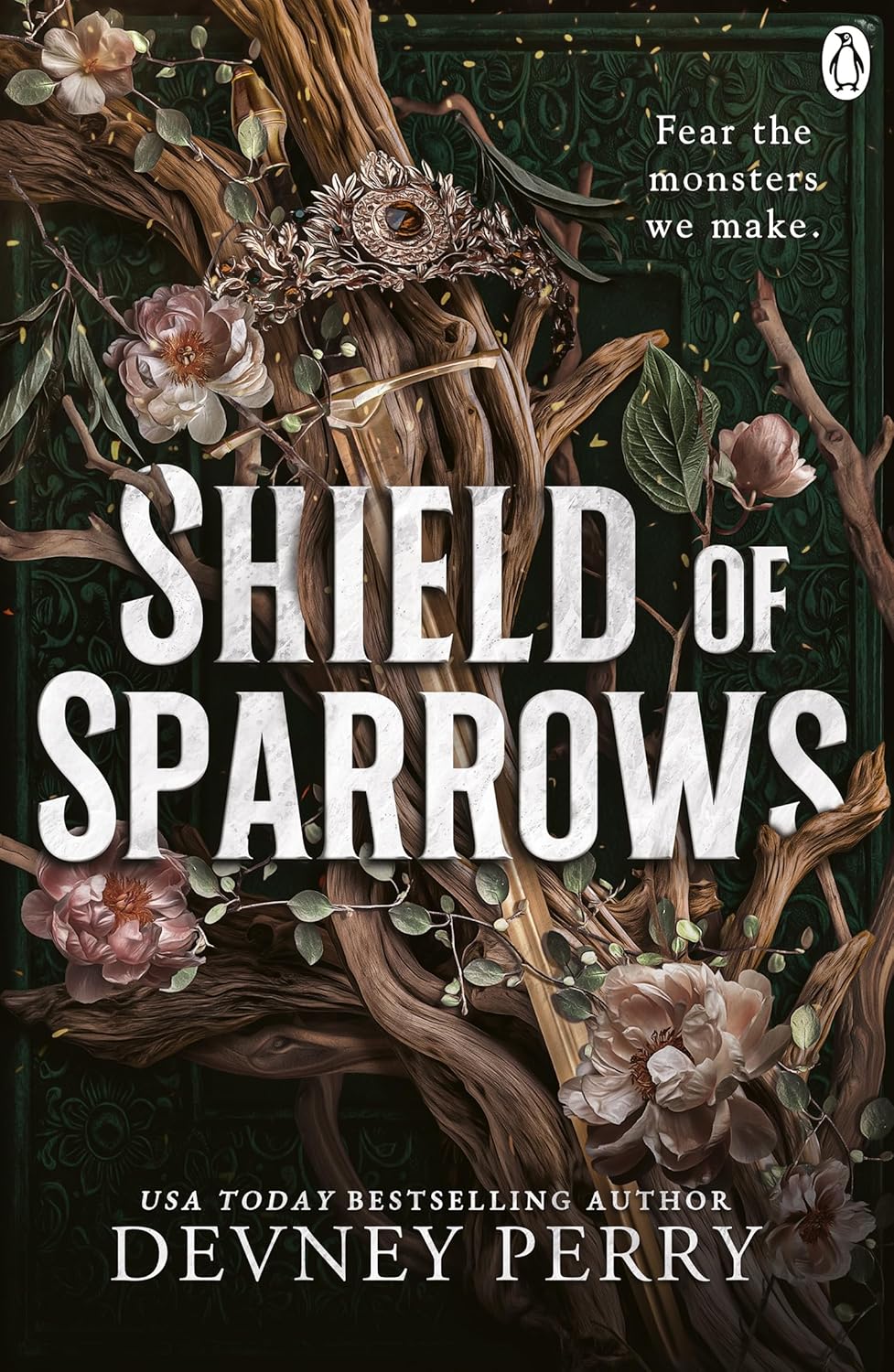 Shield of Sparrows by Devney Perry. Book cover of Shield of Sparrows by Devney Perry.