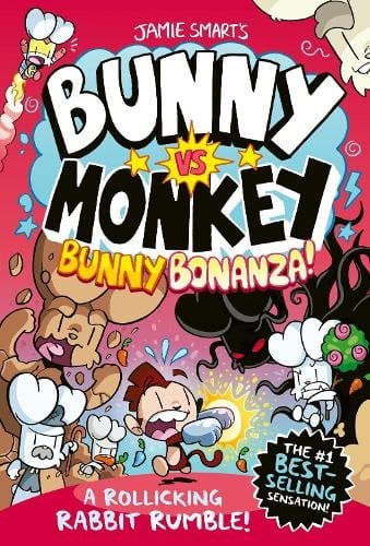 Graphic Novels & Comics:Bunny Vs Monkey: Bunny Bonanza by Jamie Smart. Cover of Bunny Vs Monkey: Bunny Bonanza by Jamie Smart.