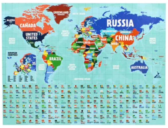 Kids Capital Cities 300 Piece Jigsaw Puzzle Jigsaw