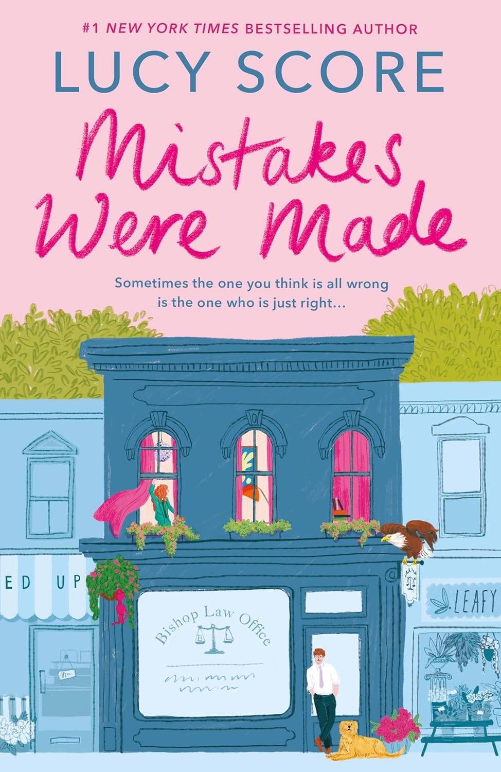 Book cover of Mistakes Were Made by Lucy Score.