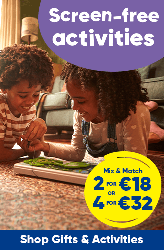 2 for &euro;18 or 4 for &euro;32 Gifts & Activities