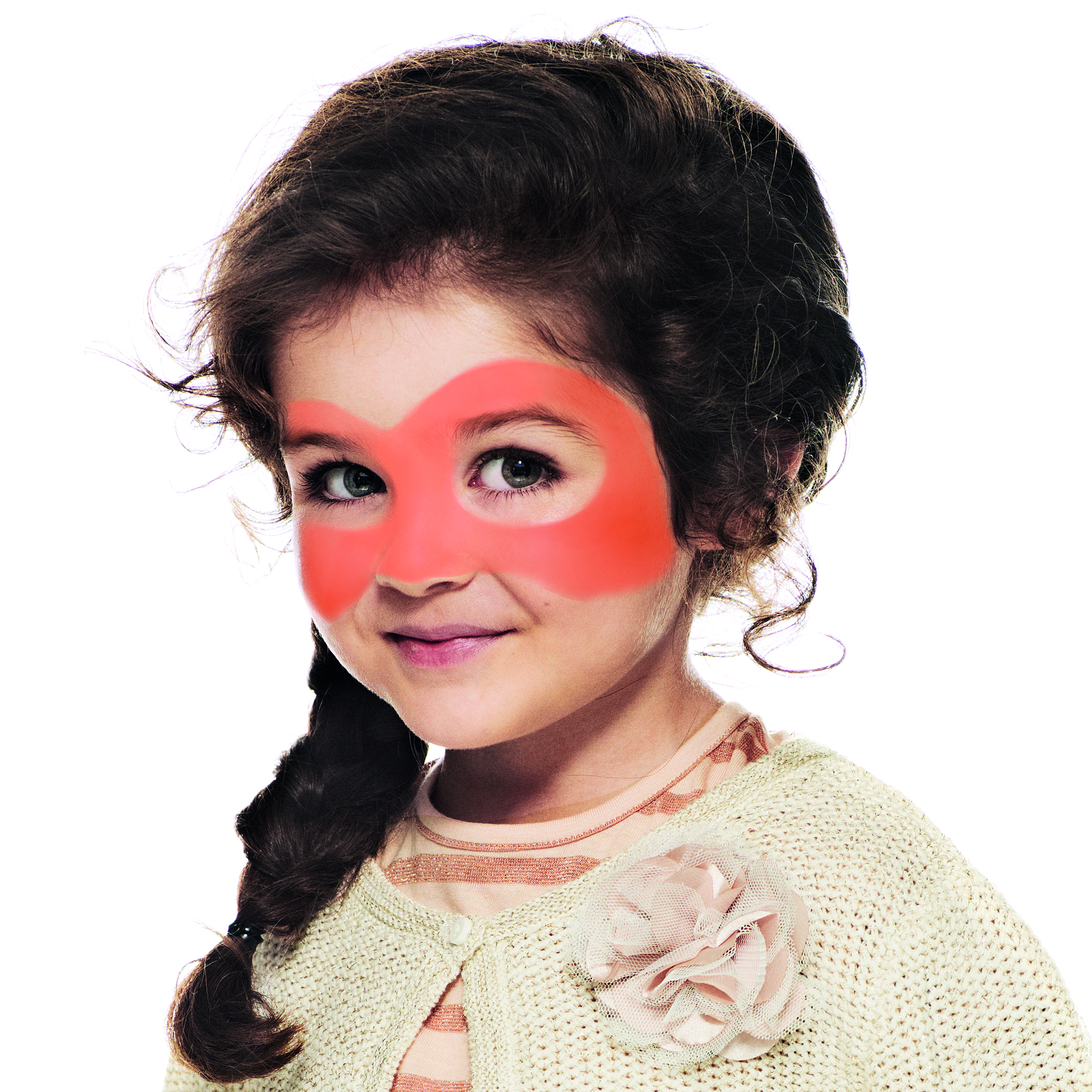 Halloween Pumpkin Face Paint Idea