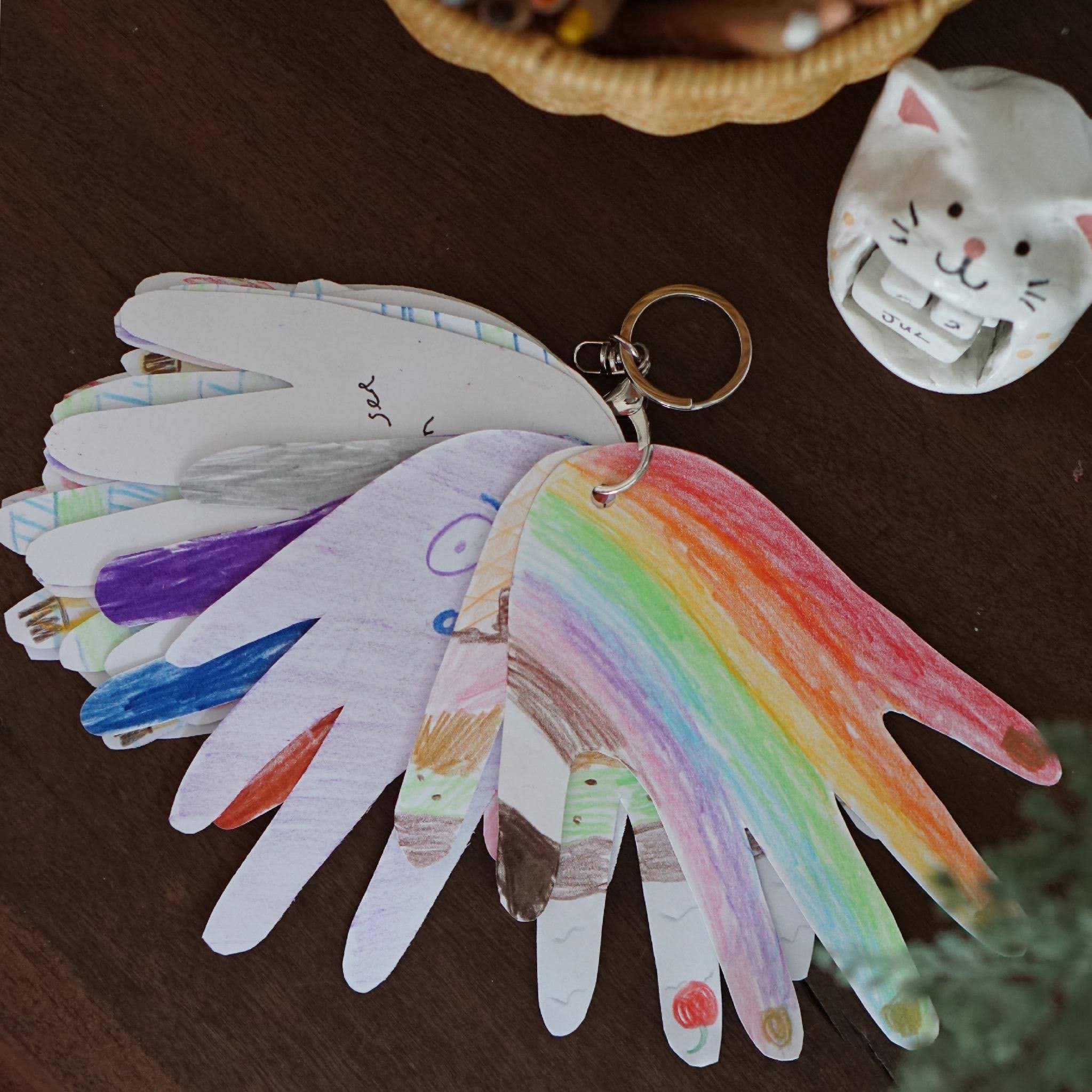 DIY Class Handprint Keepsake