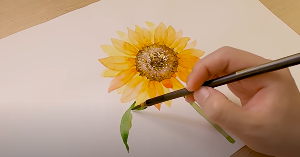 Sunflower Watercolours