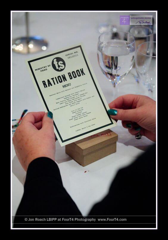 ration book menu