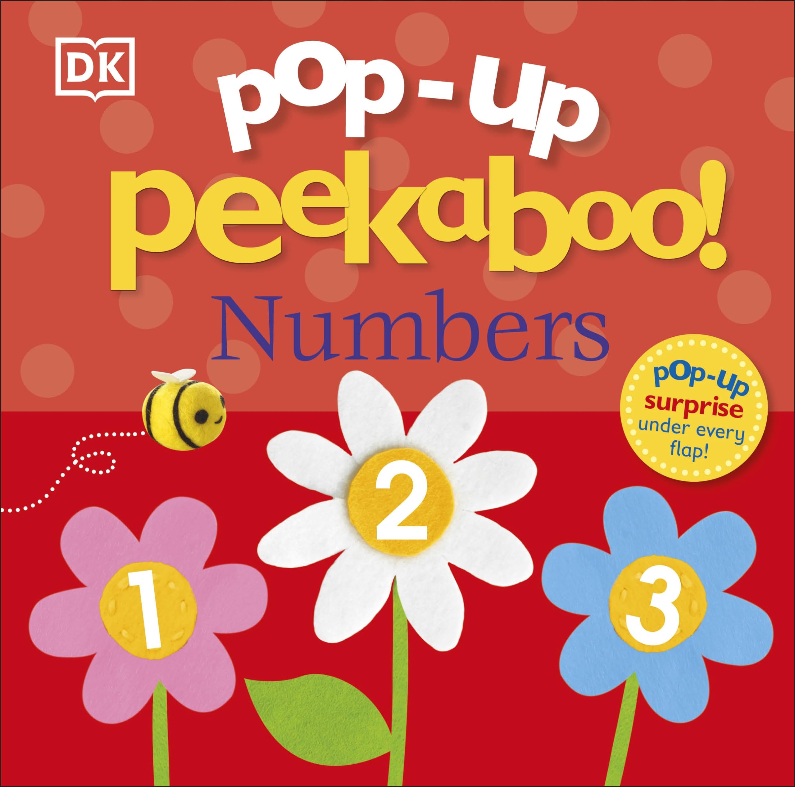 Pop-Up Peekaboo! Numbers Bees book cover.