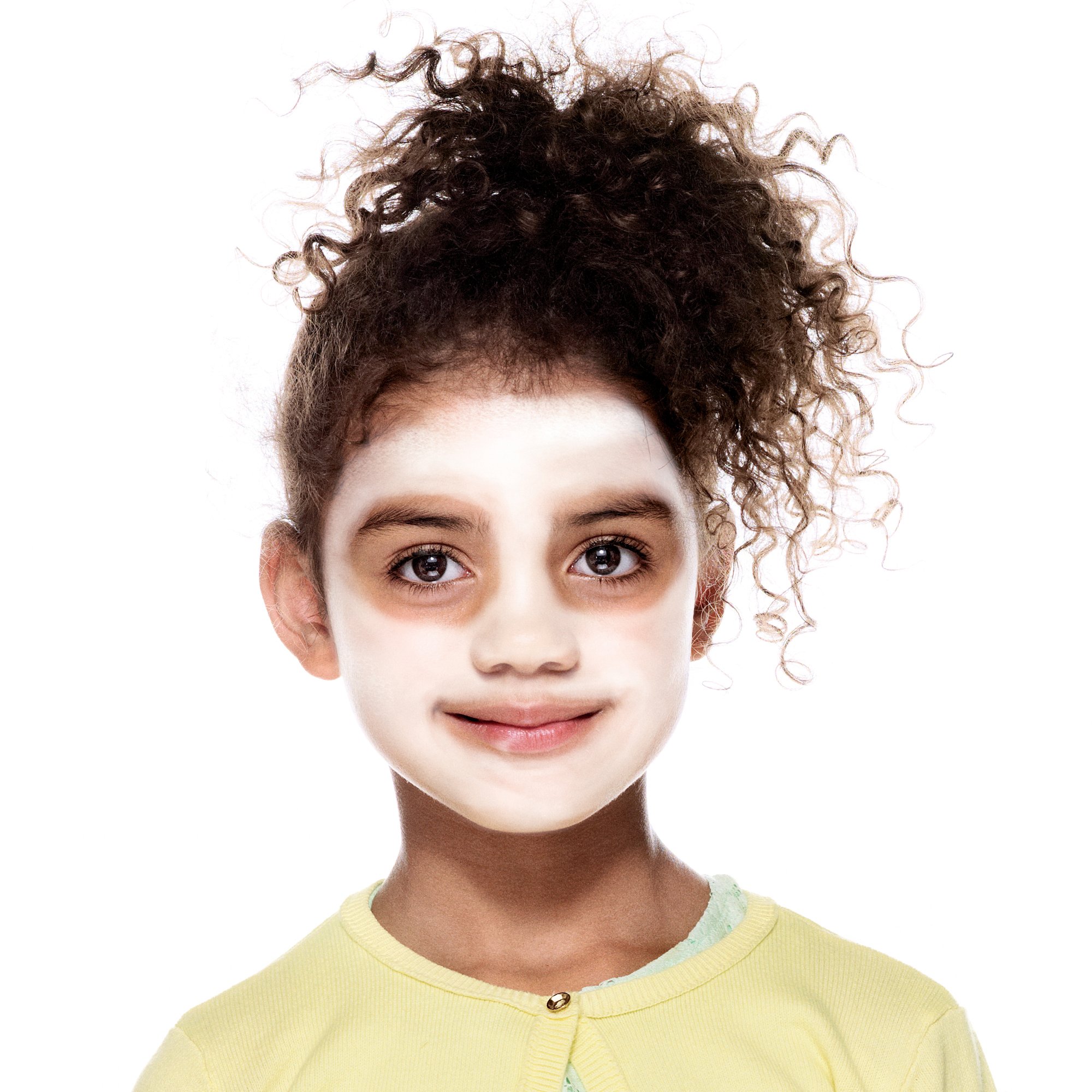 Skeleton Face Paint Idea