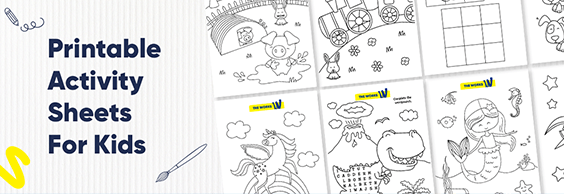 Printable Activity Sheets for Kids