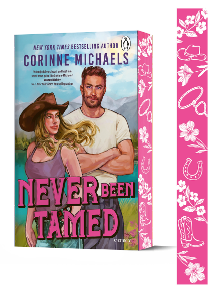 Never Been Tamed by Corinne Michaels. Book cover of Never Been Tamed by Corinne Michaels.