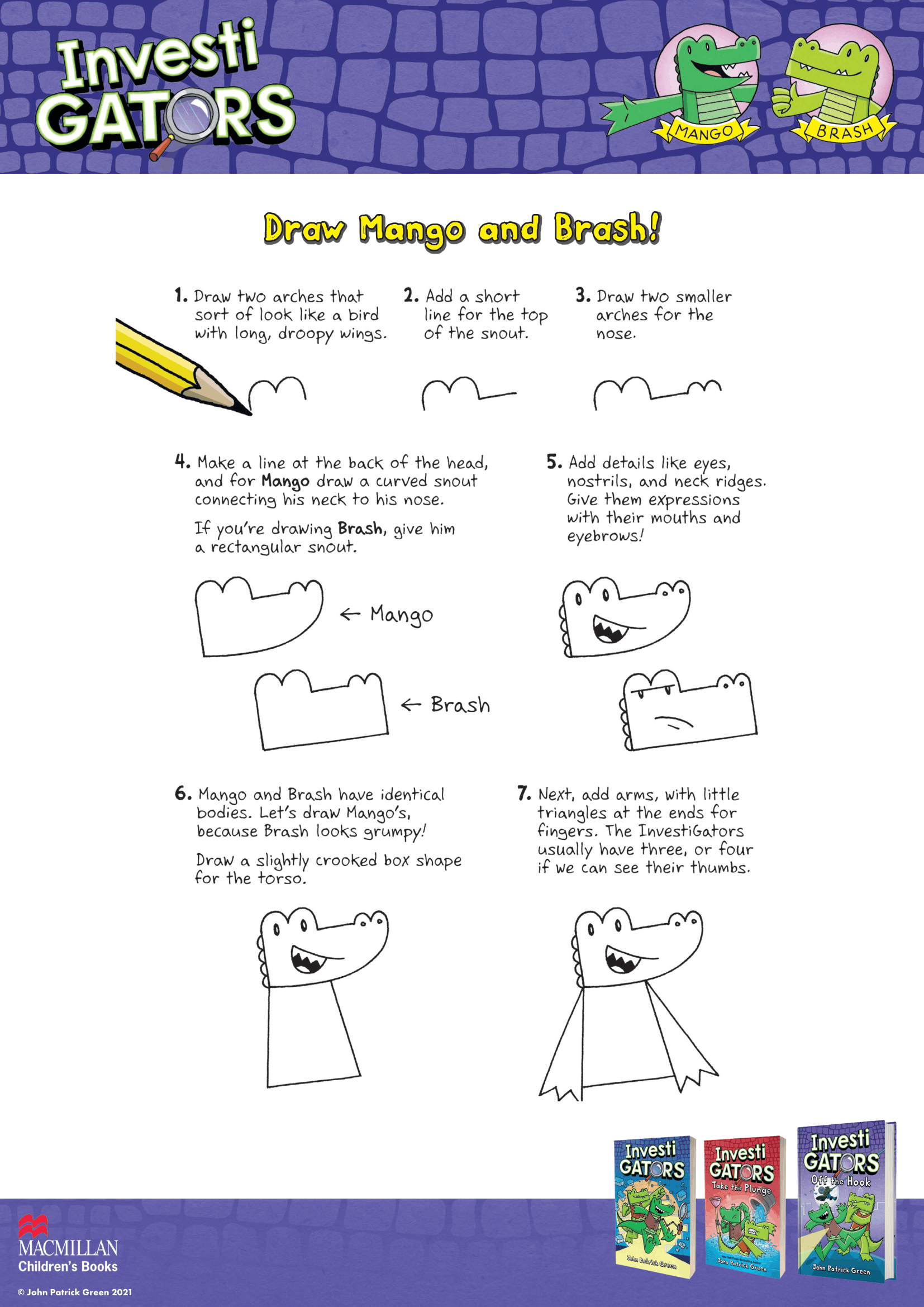 How to Draw Mango and Brash!