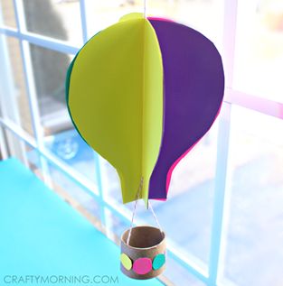 3D Hot Air Balloon - Summer Crafts 3D Hot Air Balloon - Summer Crafts