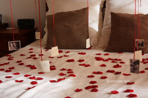 Bedroom decorations - valentines gifts
