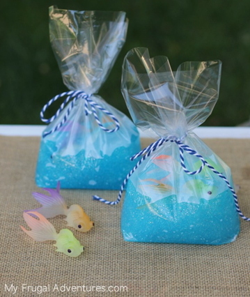 Fish In A Bag Of Slime - Summer Crafts