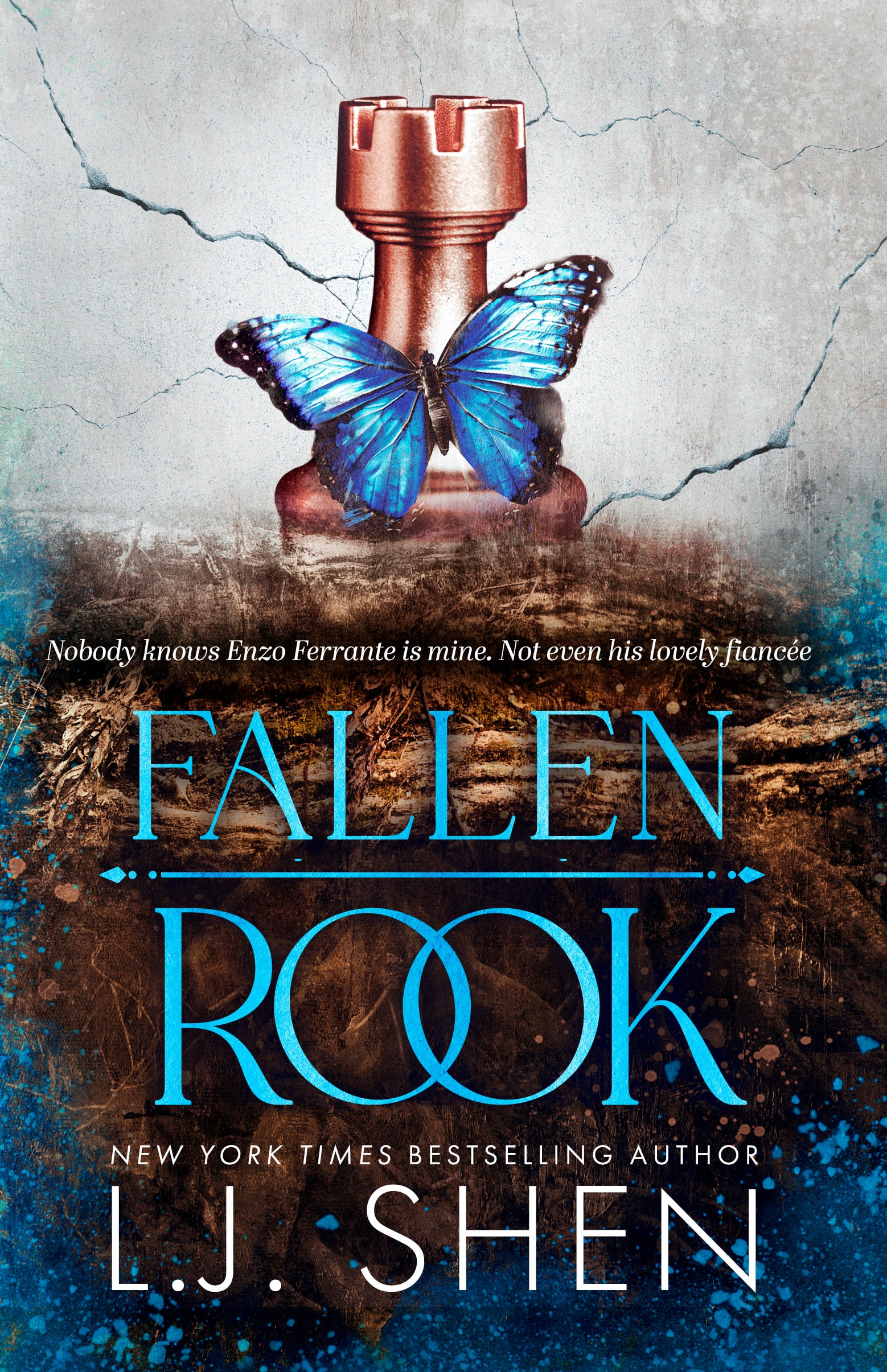 Fallen Rook by L.J. Shen. Book cover of Fallen Rook by L.J. Shen.