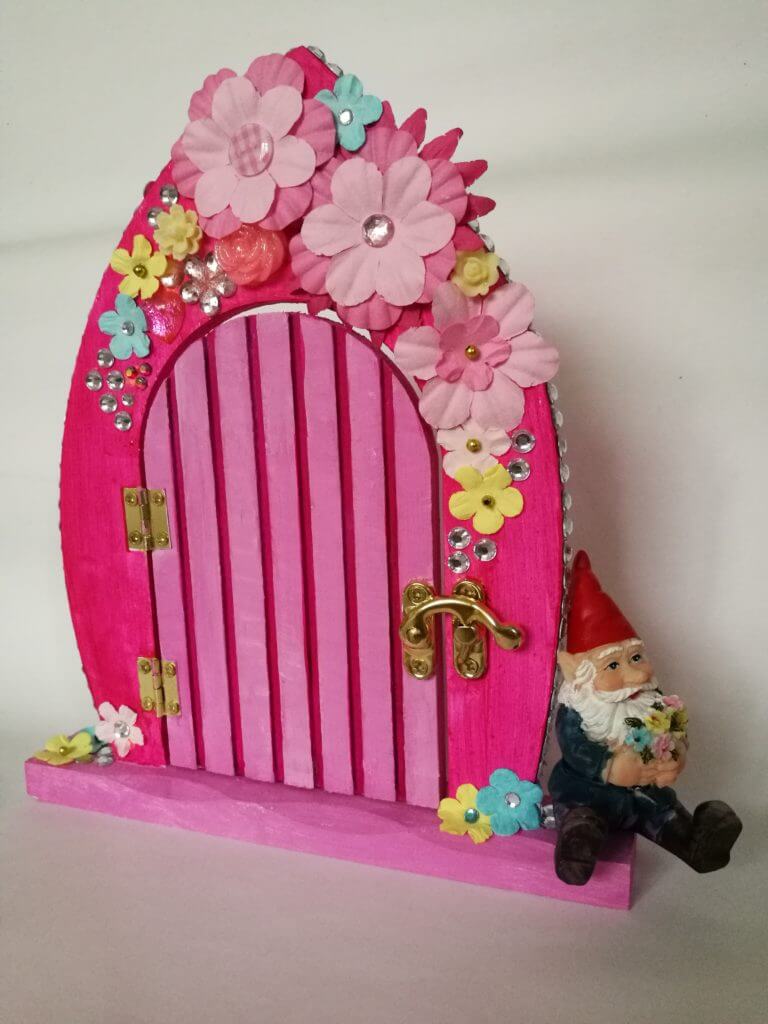 floral fairy door 2