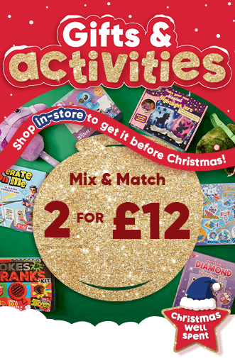2 for £12 Gifts & Activities