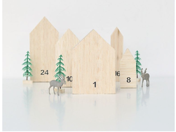 Wooden Activity Advent Calendar