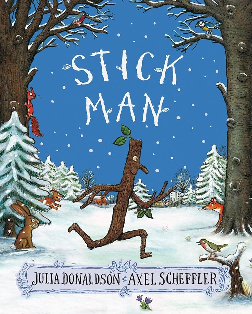 Stick Man book cover.