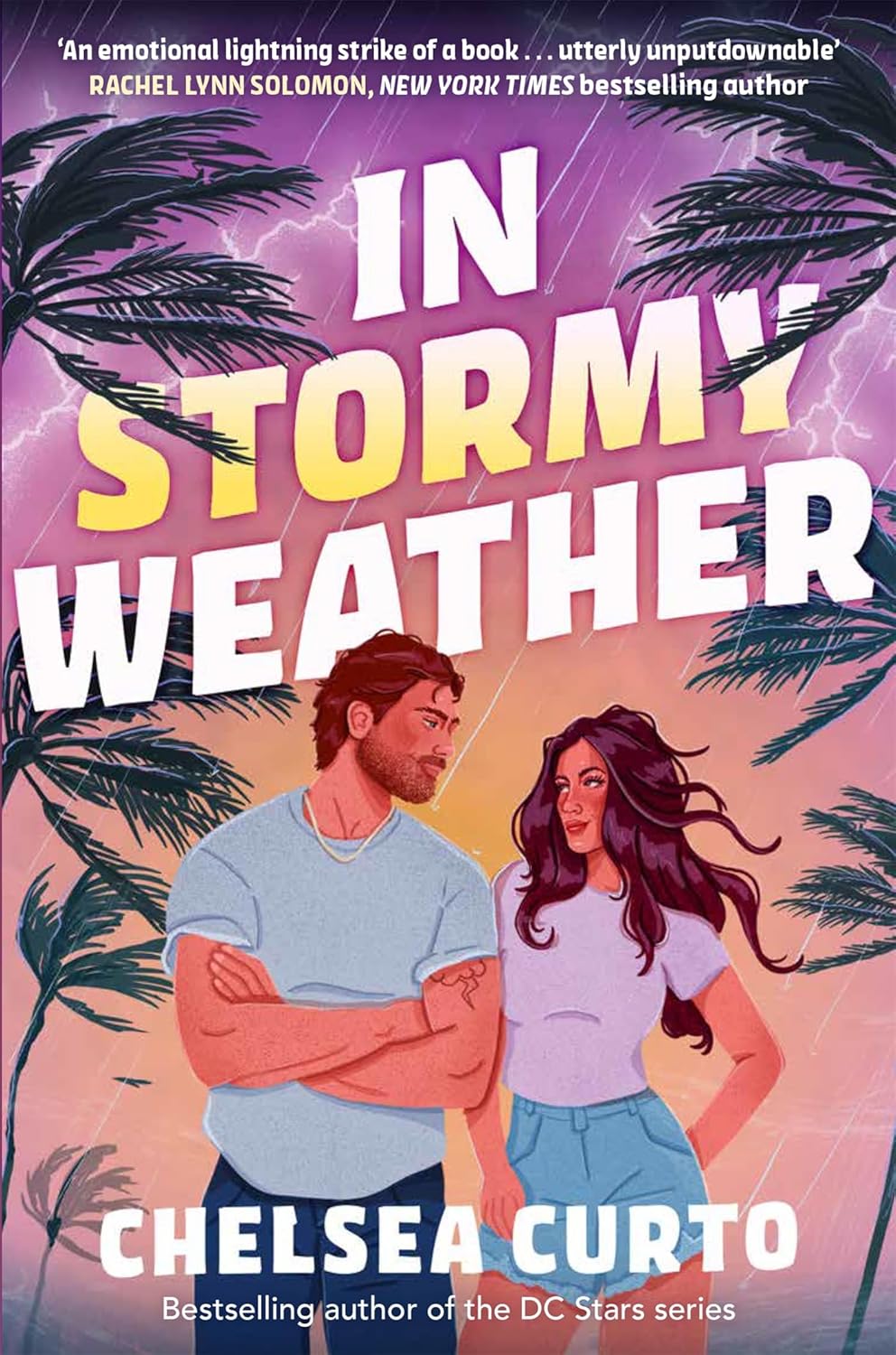 In Stormy Weather by Chelsea Curto. Book cover of In Stormy Weather by Chelsea Curto.