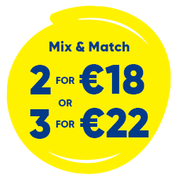 3 for €22 Deals