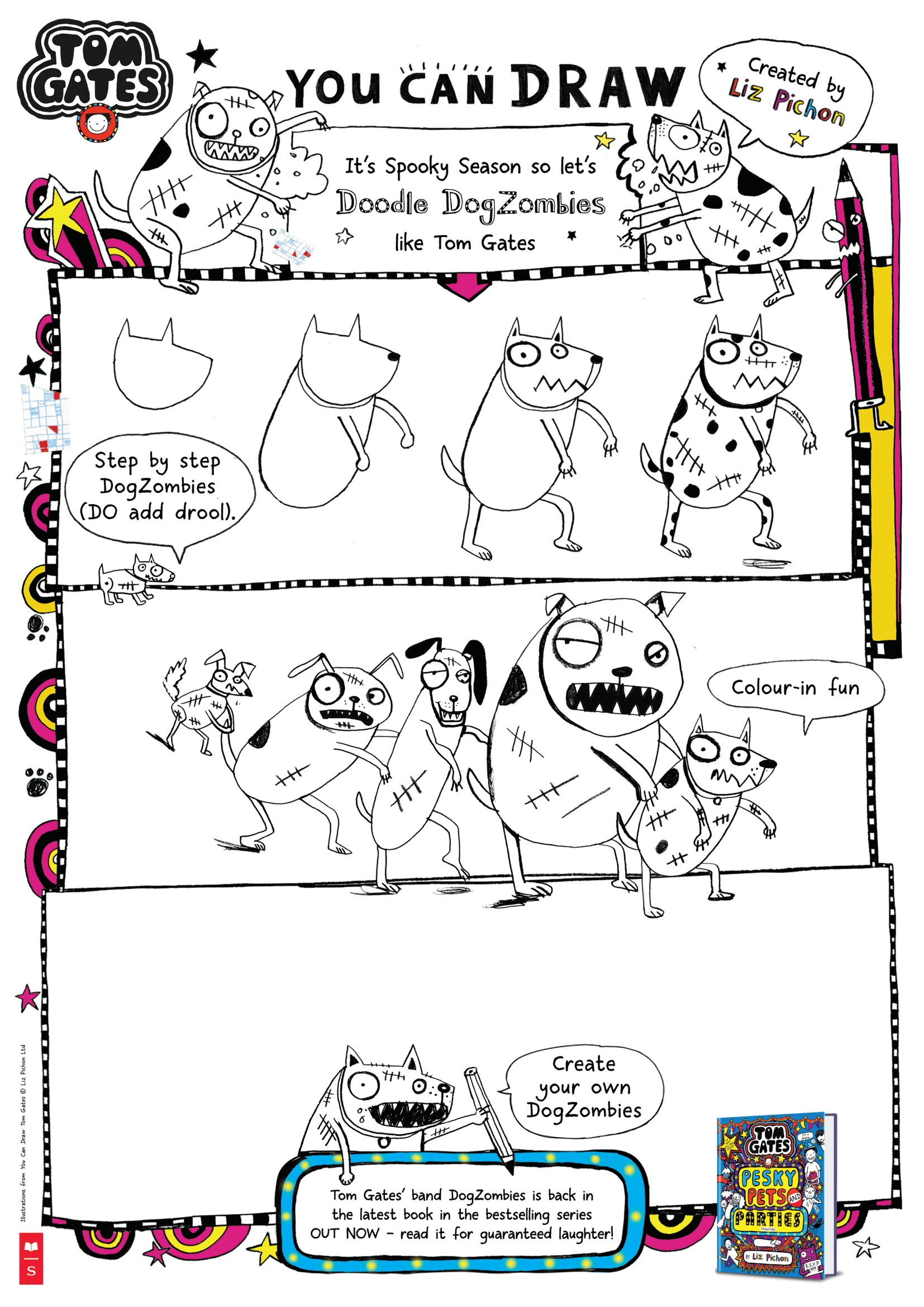 Tom Gates Activity Sheet