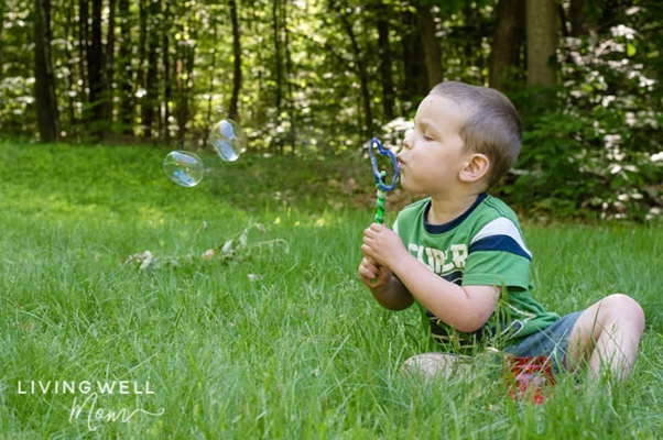 Homemade Bubbles - Summer Crafts