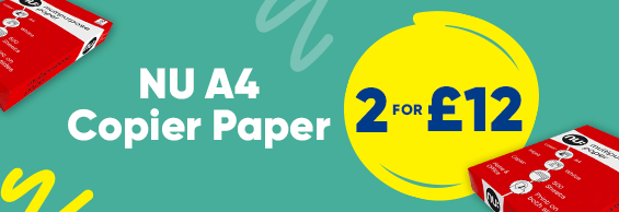 2 for £12 NU A4 Paper