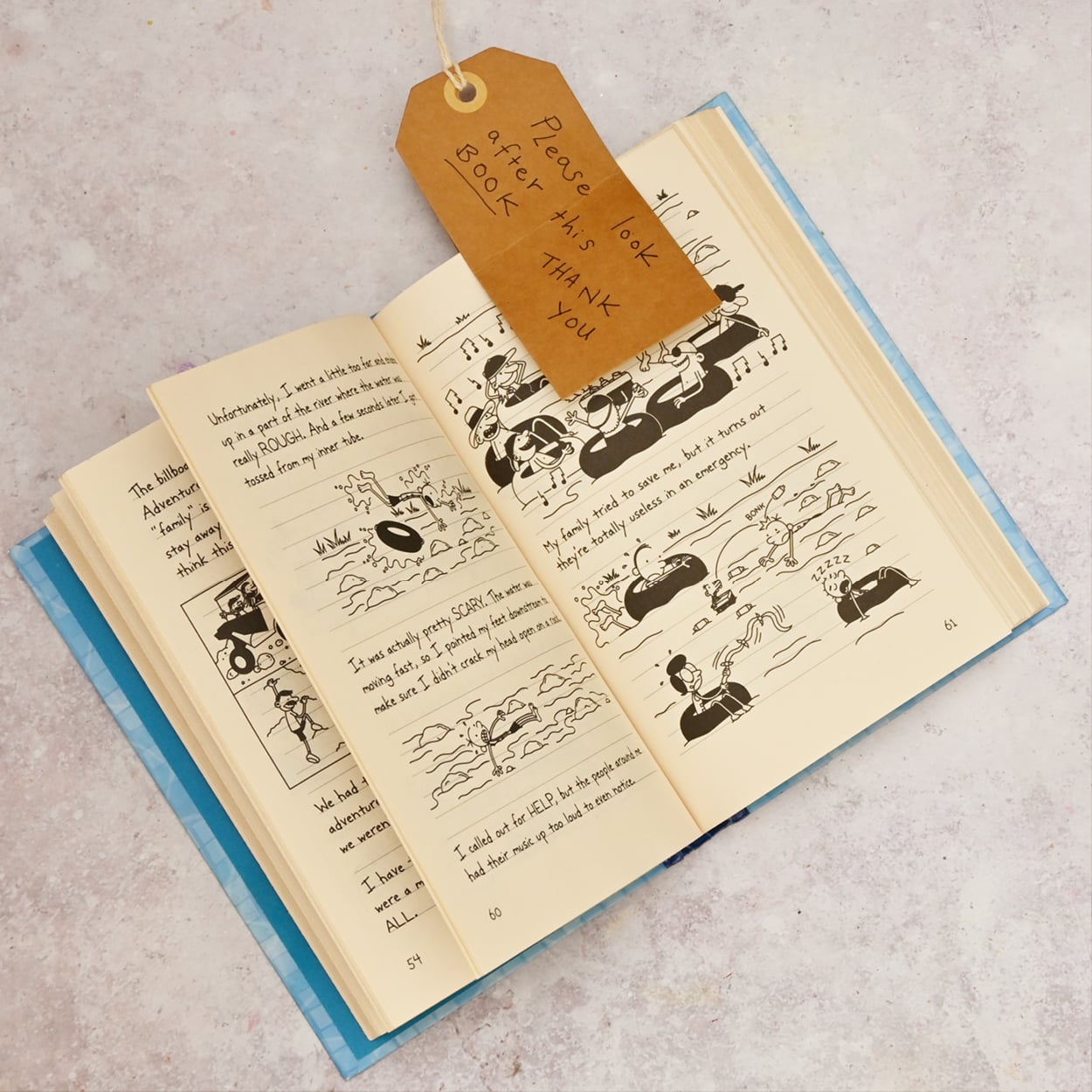 Luggage Tag Bookmark
