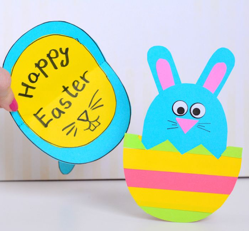 Rocking Easter Egg Card