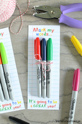 Thank You Teacher - Sharpie Pen Gift Sets