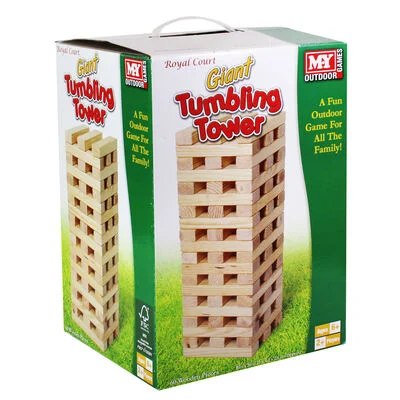 Giant Wooden Tumbling Tower