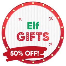 50% off Elf Gifts