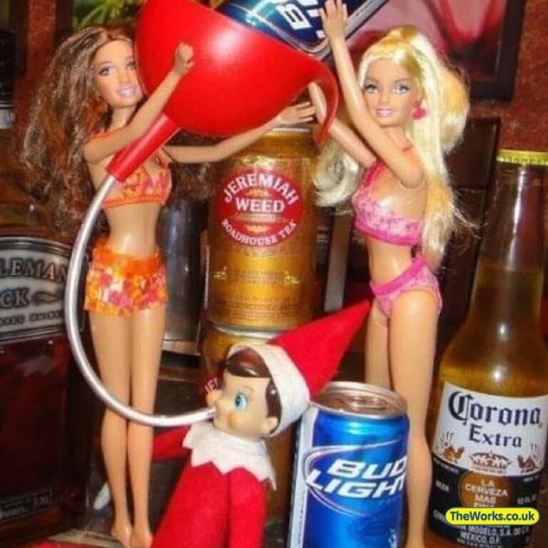 elf on the shelf mischief