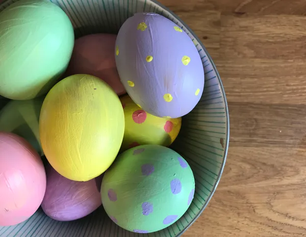 Painting Easter Eggs