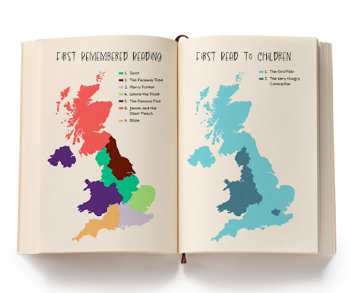 First Books We Remember By Region