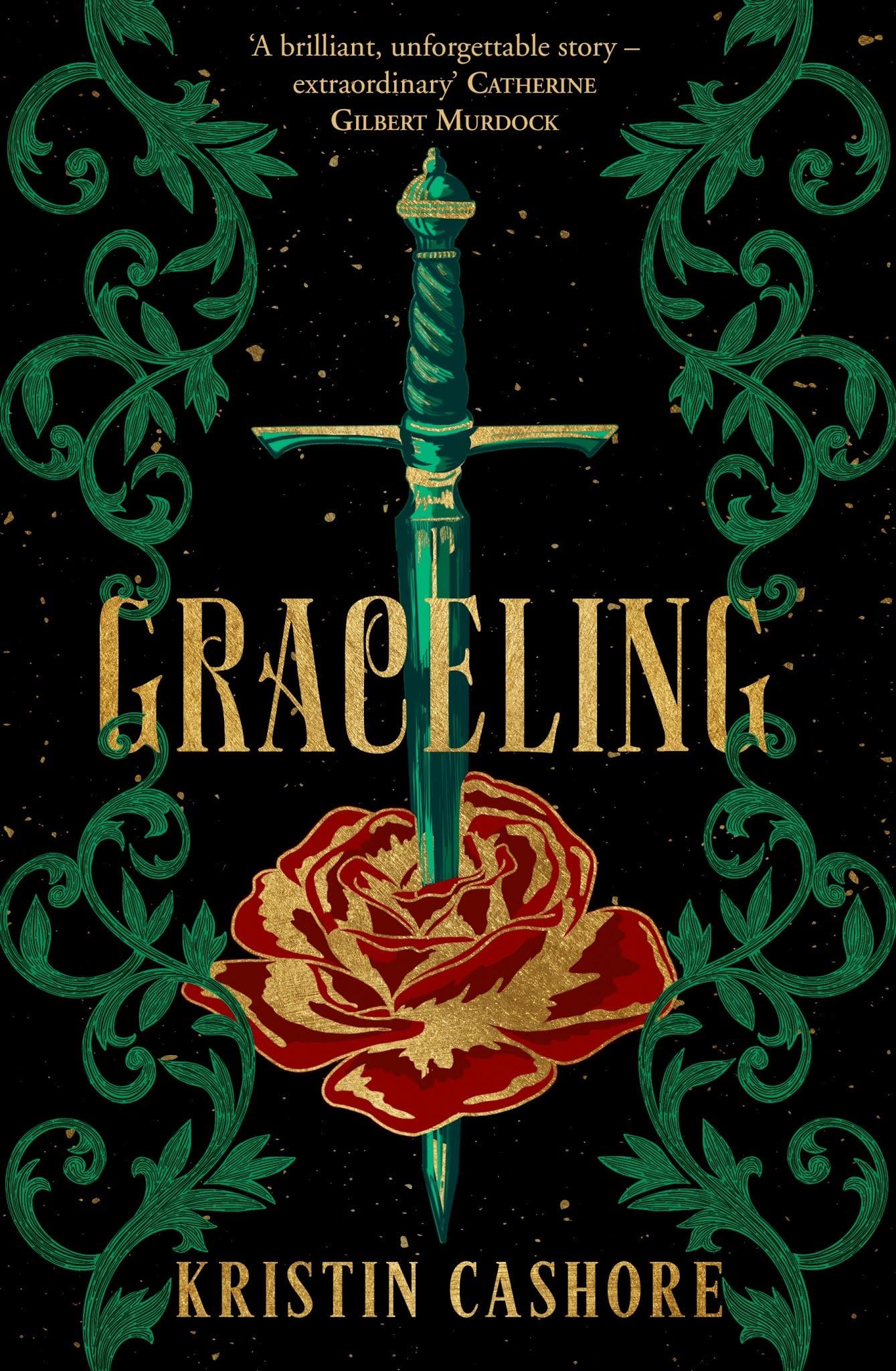 Book cover of Graceling, by Kristin Cashore.