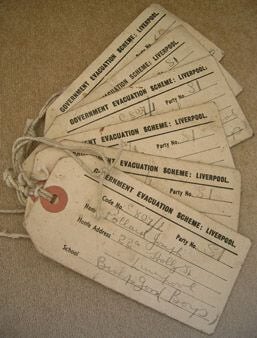 evacuee labels