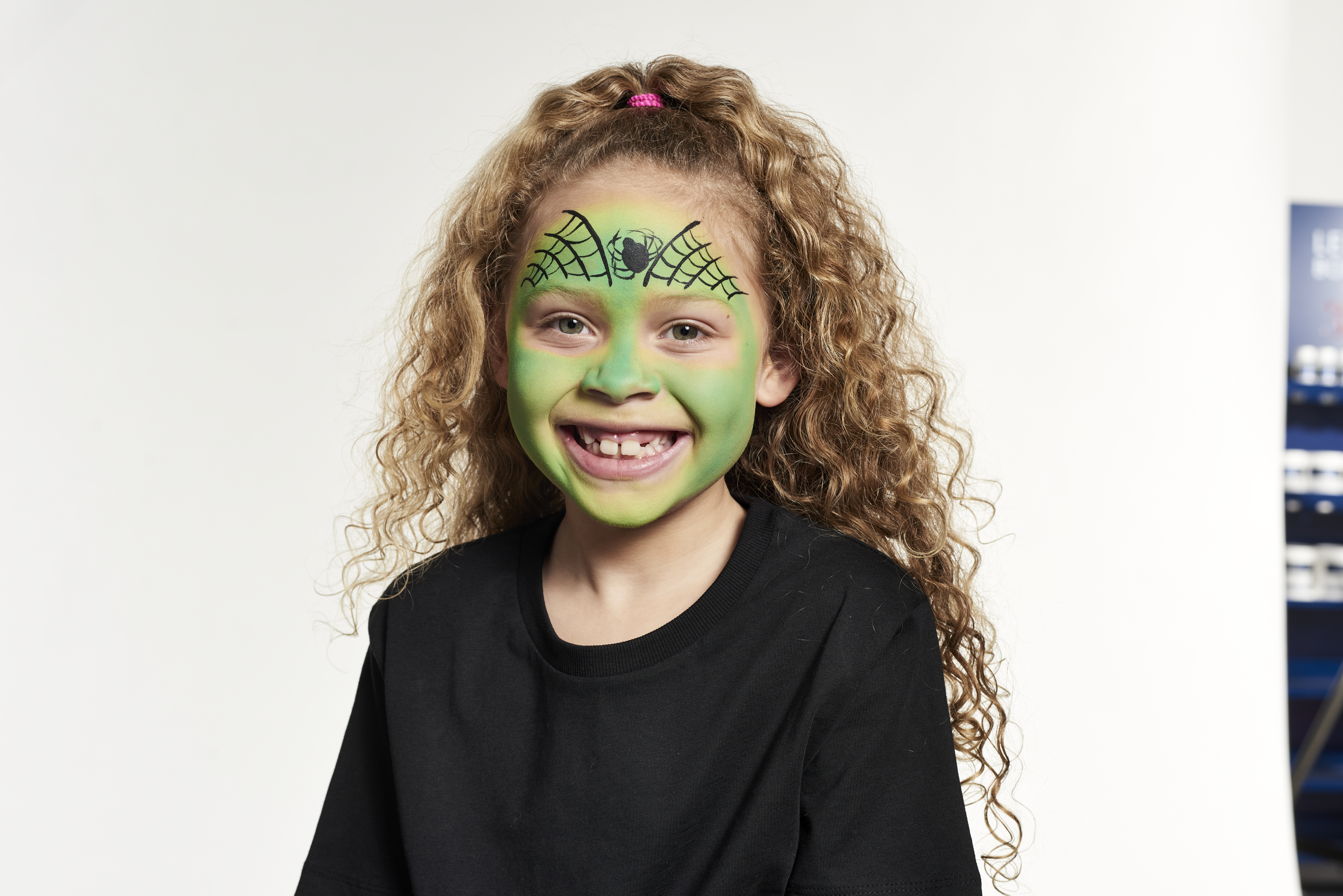Green Witch Face Paint Idea