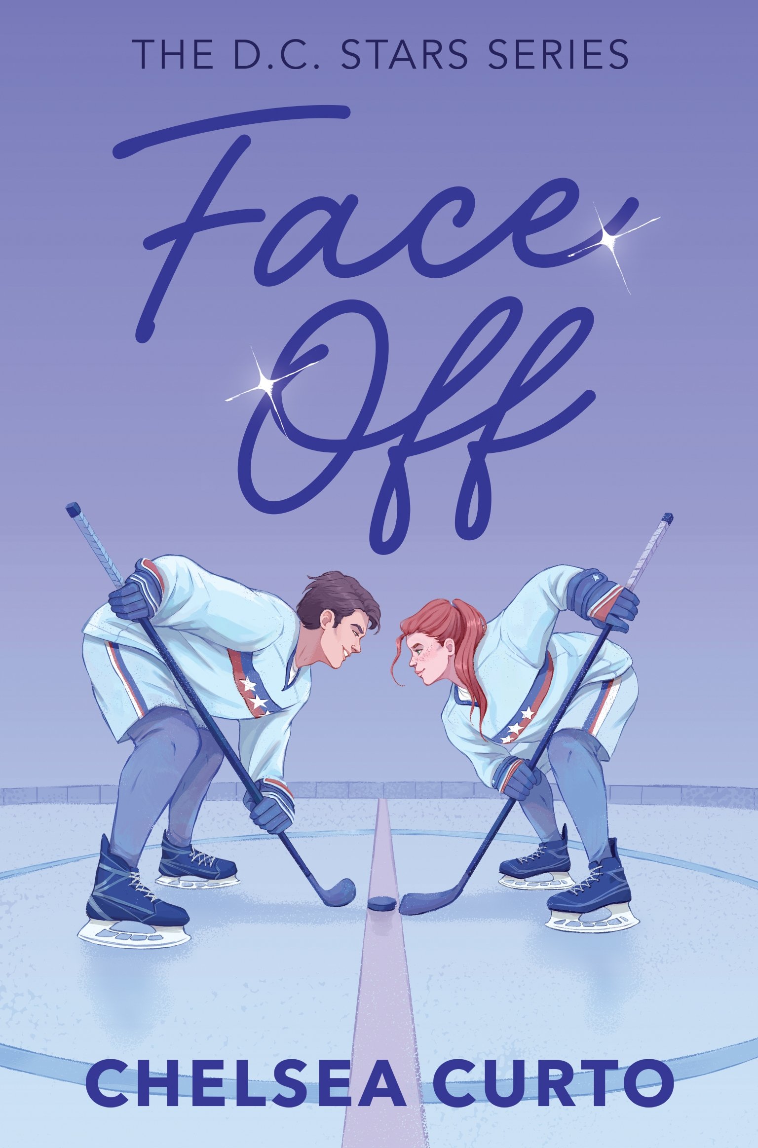 Book cover of Face Off by Chelsea Curto.