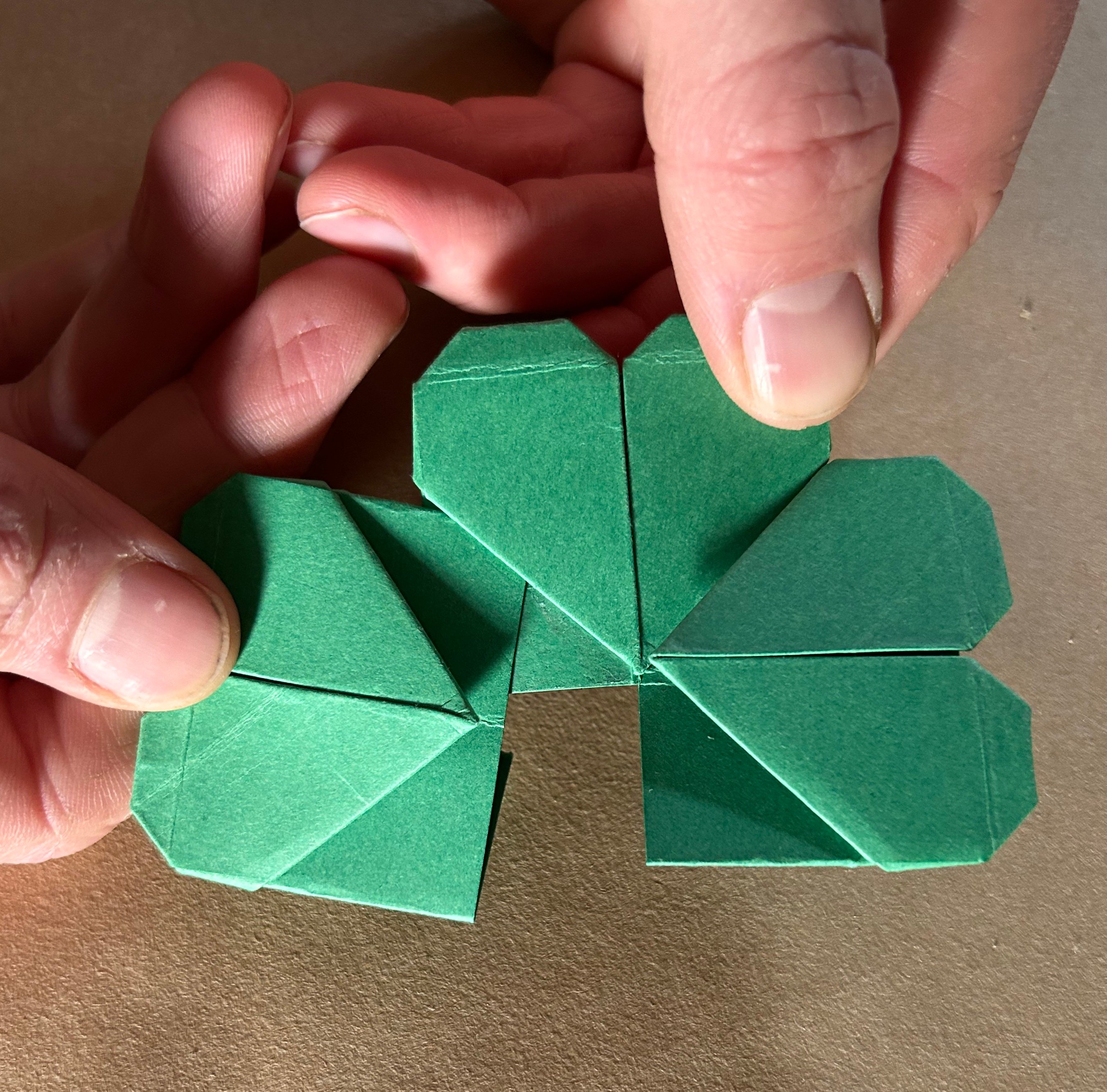 Shamrock Assembly Step 2