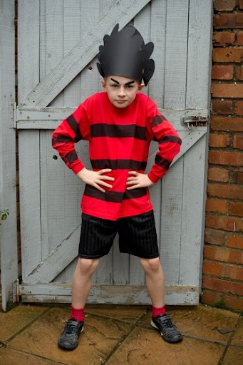 Dennis The Menace/Minnie The Minx Costume