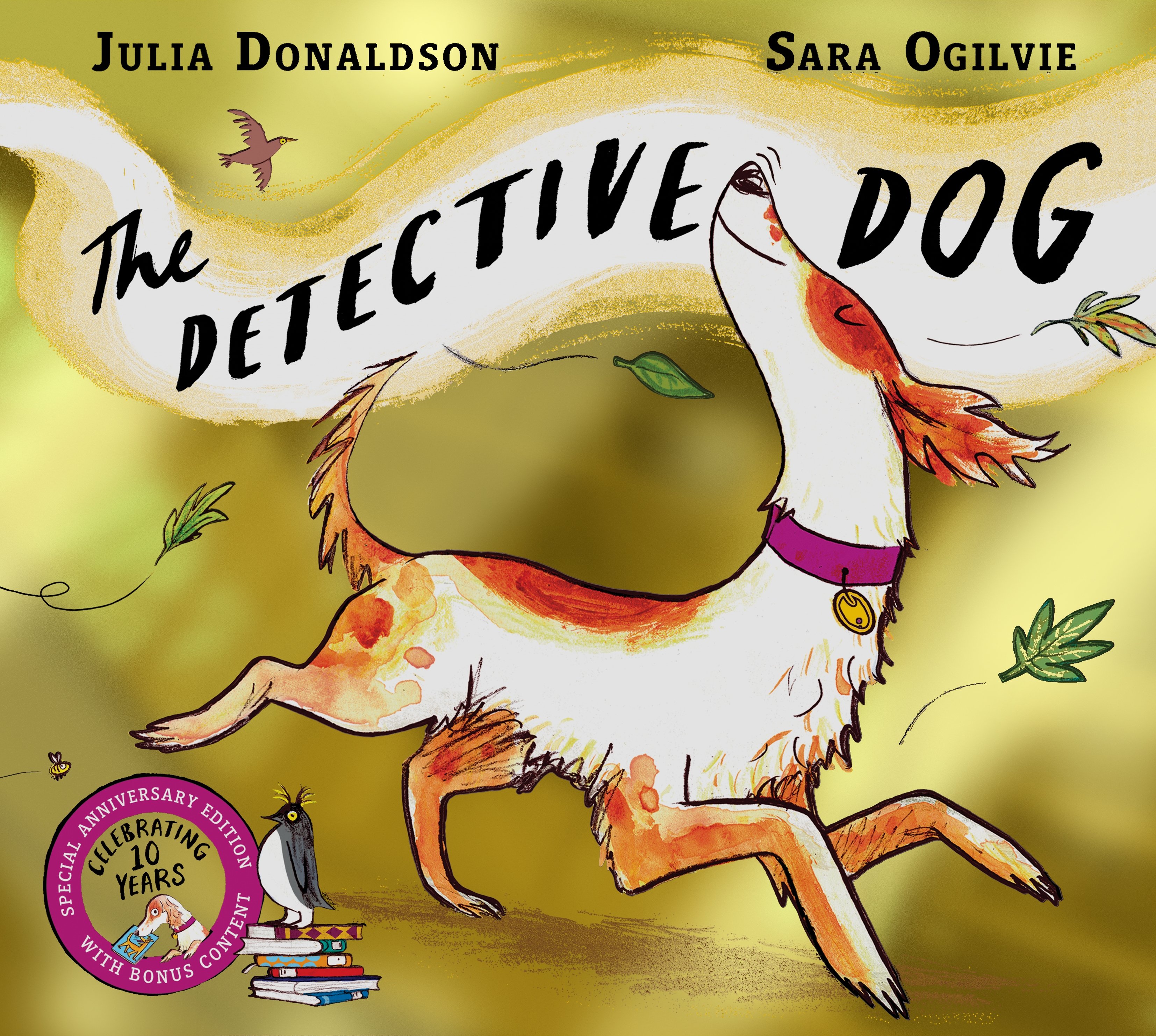 Animals and Nature Stories: The Detective Dog by Julia Donaldson and Sara Ogilvie. Cover of The Detective Dog by Julia Donaldson and Sara Ogilvie.