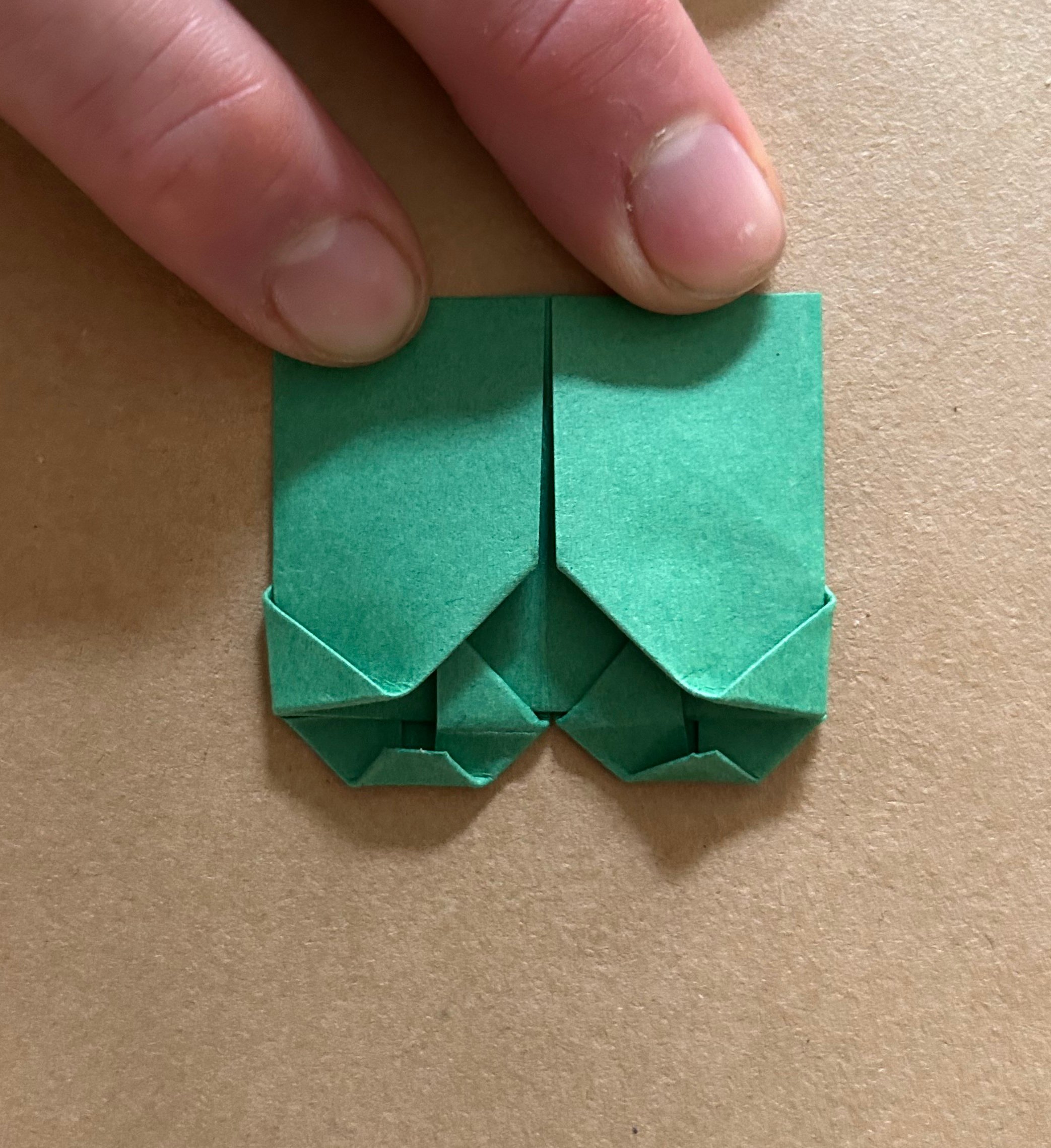 Shamrock Leaf Step 12