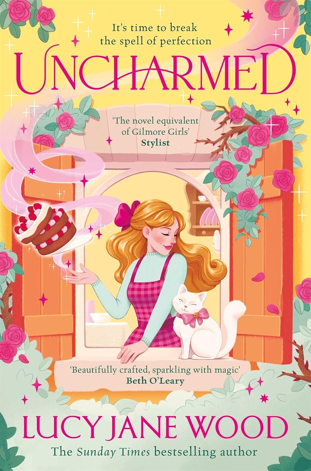 Book cover of Uncharmed by Lucy Jane Wood.